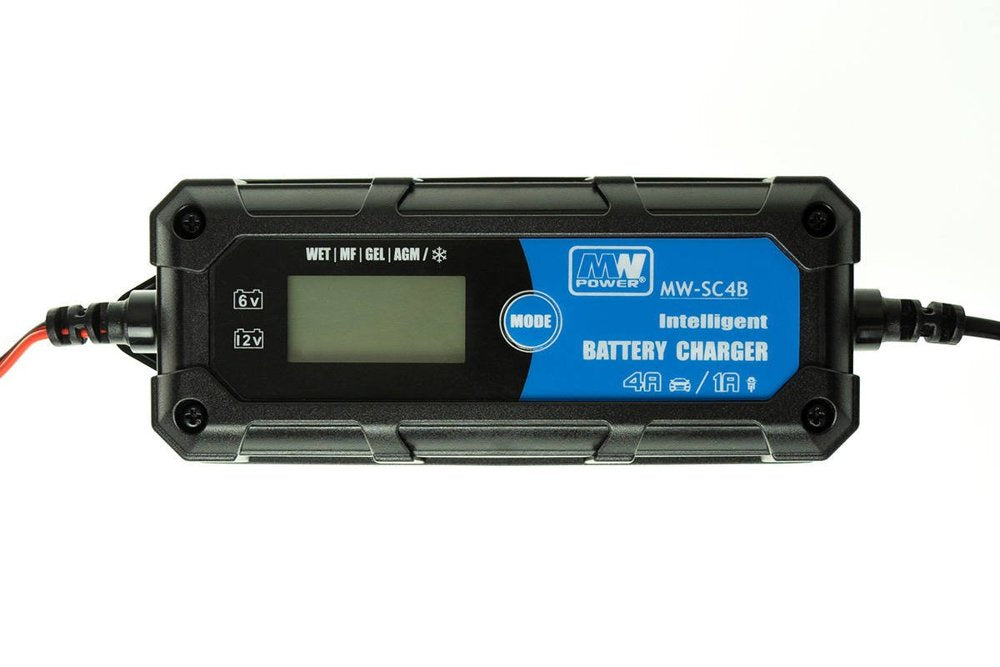 Išmanusis akumuliatorių įkroviklis 6V / 12V MW-SC4B