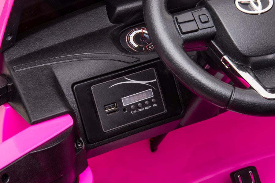 Elektrinis važiuojamas automobilis Toyota Hilux DK-HL850, rožinis