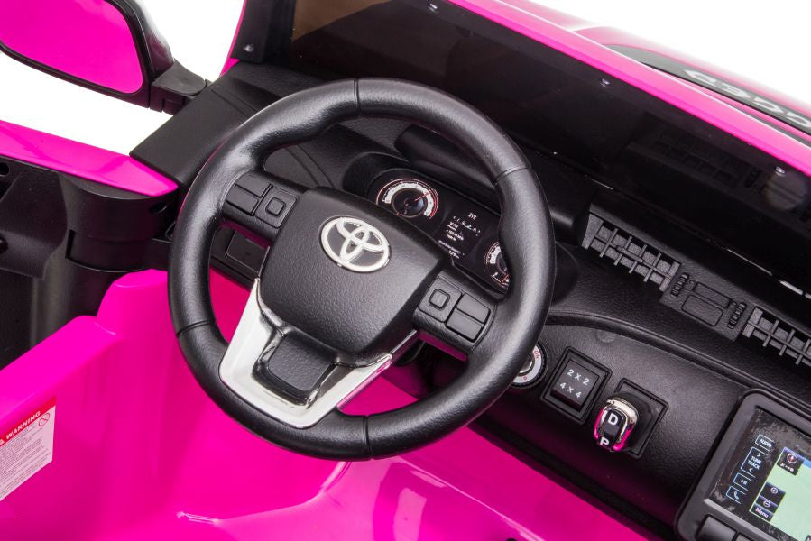 Elektrinis važiuojamas automobilis Toyota Hilux DK-HL850, rožinis
