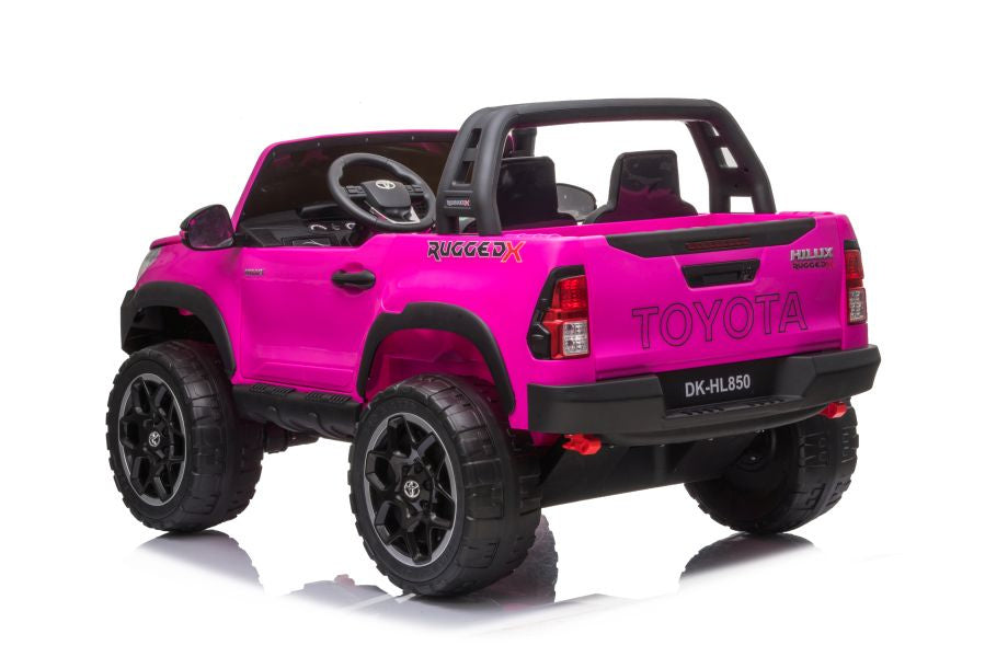 Elektrinis važiuojamas automobilis Toyota Hilux DK-HL850, rožinis