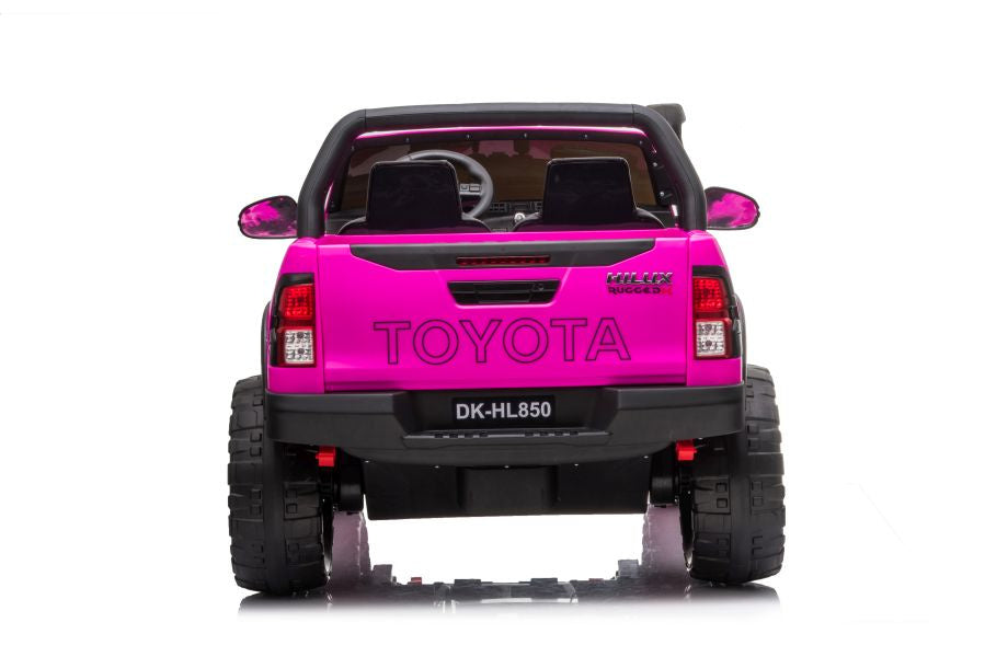Elektrinis važiuojamas automobilis Toyota Hilux DK-HL850, rožinis