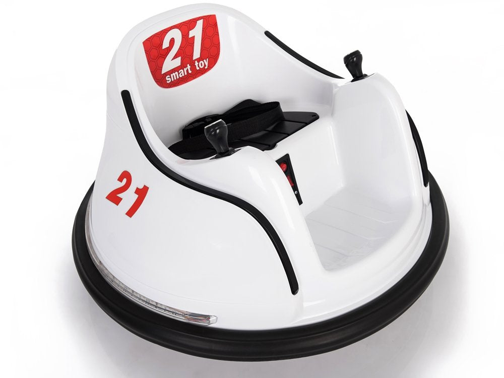 Elektrinis važiuojamas automobilis S2688, baltas