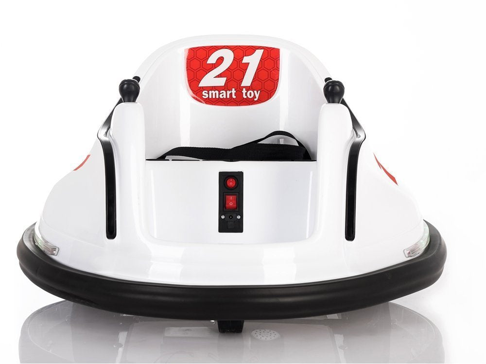 Elektrinis važiuojamas automobilis S2688, baltas