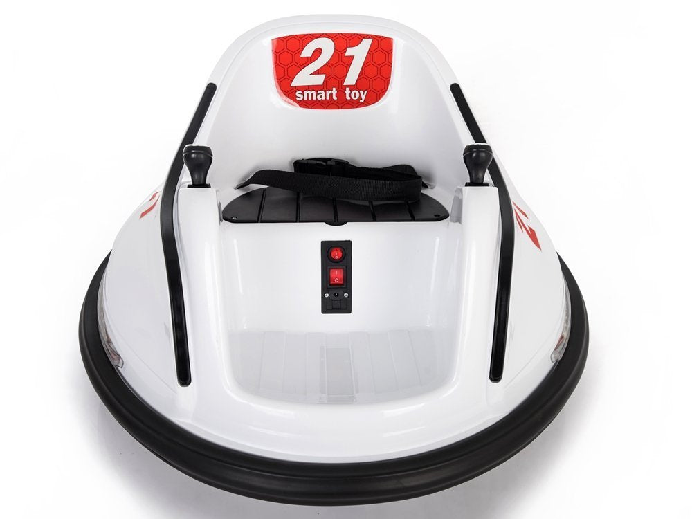 Elektrinis važiuojamas automobilis S2688, baltas