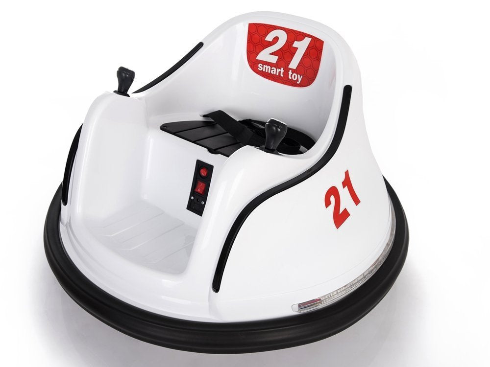 Elektrinis važiuojamas automobilis S2688, baltas