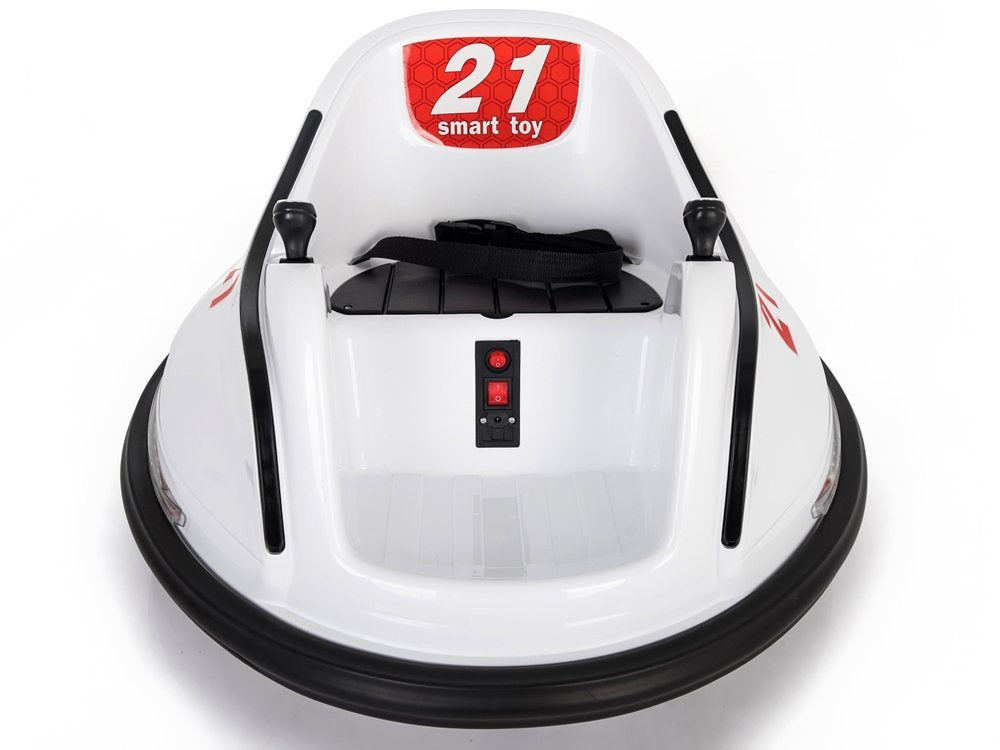 Elektrinis važiuojamas automobilis S2688, baltas