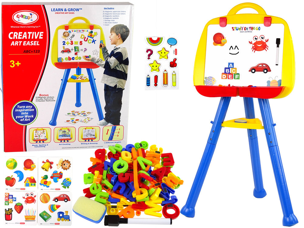Pastatoma magnetinė balta lenta