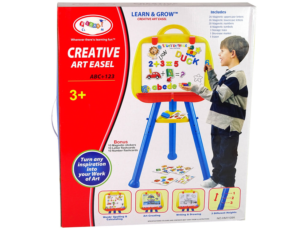 Pastatoma magnetinė balta lenta