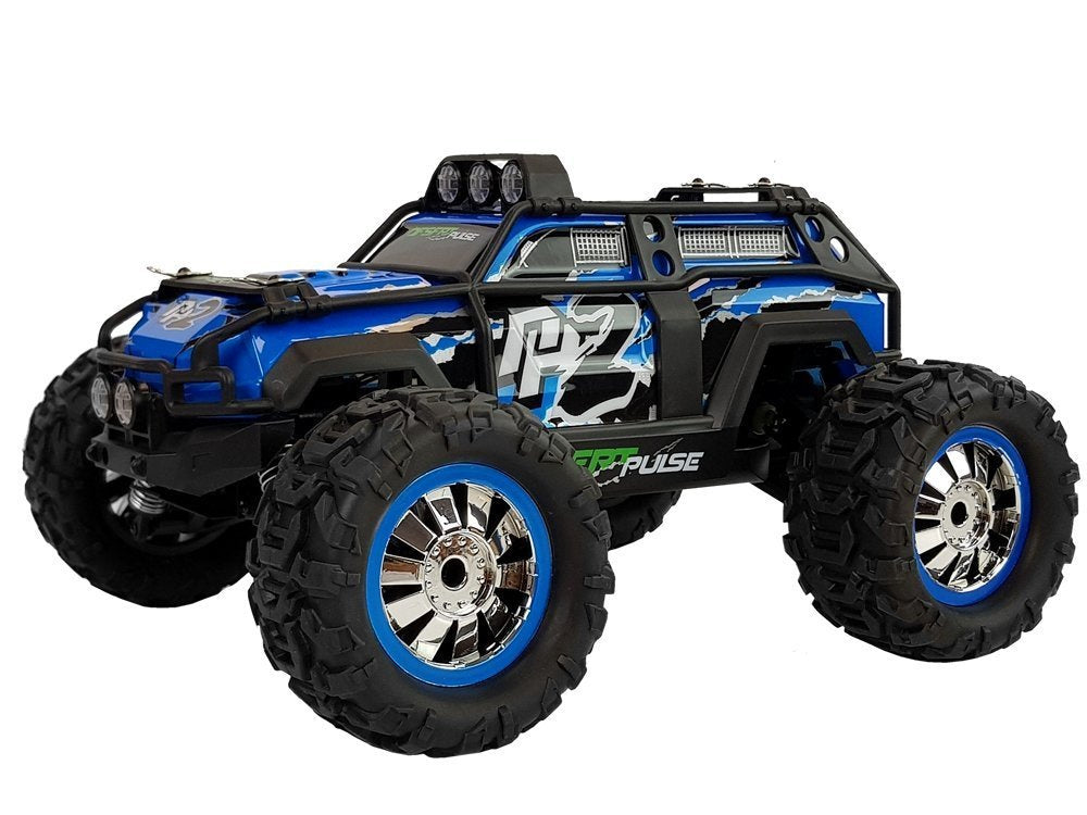 Rally automobilis, nuotoliniu būdu valdomas, mėlynas, 2.4G, 1:18, 35 km/h