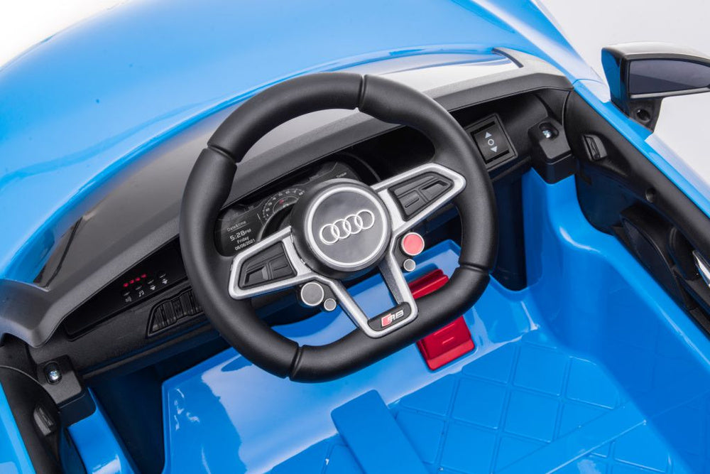 Elektrinis važiuojamas automobilis Audi R8 Lift A300, mėlynas