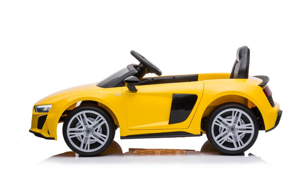 Elektrinis važiuojamas automobilis Audi R8 Lift A300, geltonas