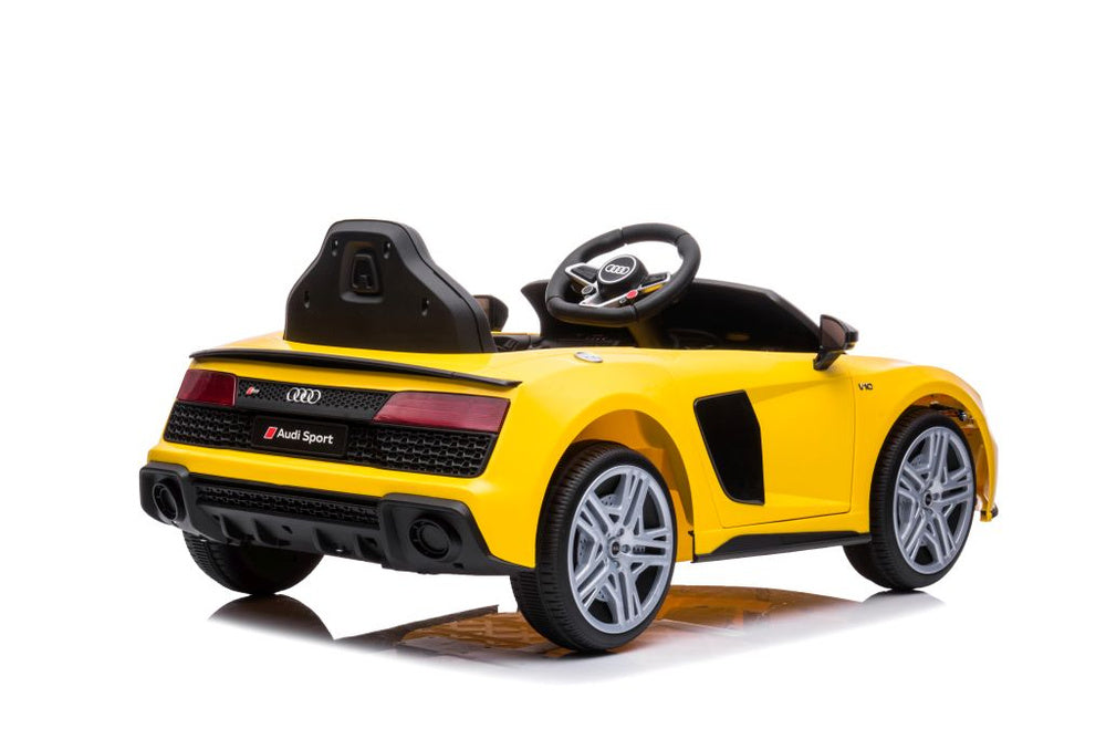 Elektrinis važiuojamas automobilis Audi R8 Lift A300, geltonas