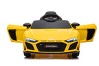 Elektrinis važiuojamas automobilis Audi R8 Lift A300, geltonas