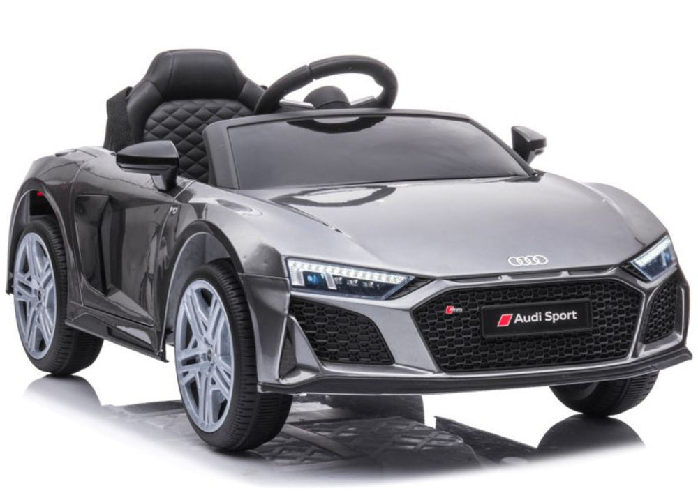 Elektrinis važiuojamas automobilis Audi R8 Lift A300, sidabrinis