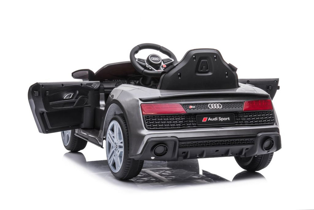 Elektrinis važiuojamas automobilis Audi R8 Lift A300, sidabrinis