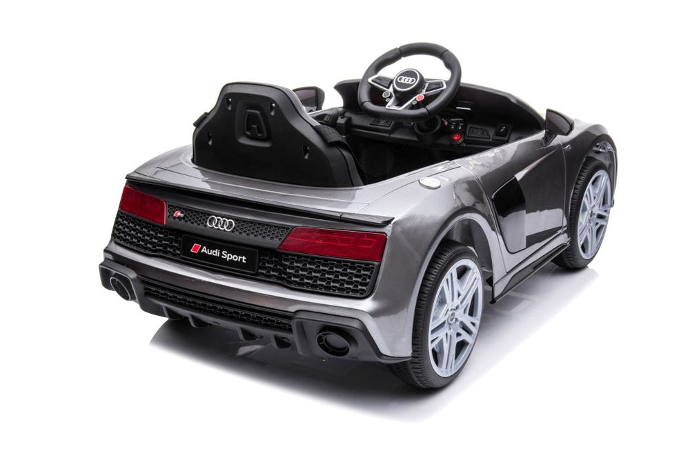 Elektrinis važiuojamas automobilis Audi R8 Lift A300, sidabrinis