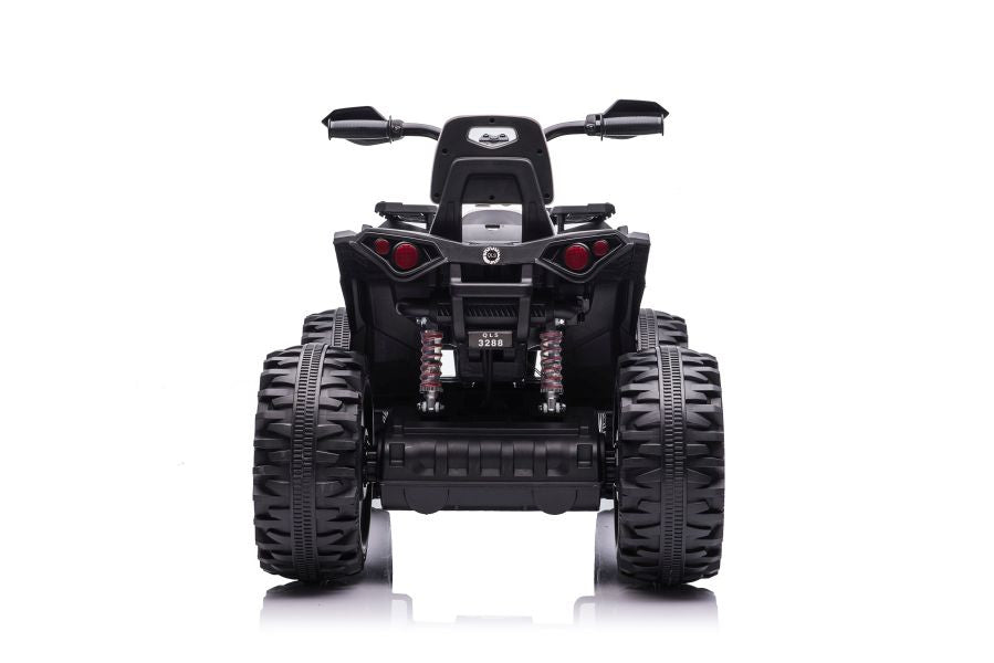 Elektrinis važiuojamas keturratis QLS-3288, baltas