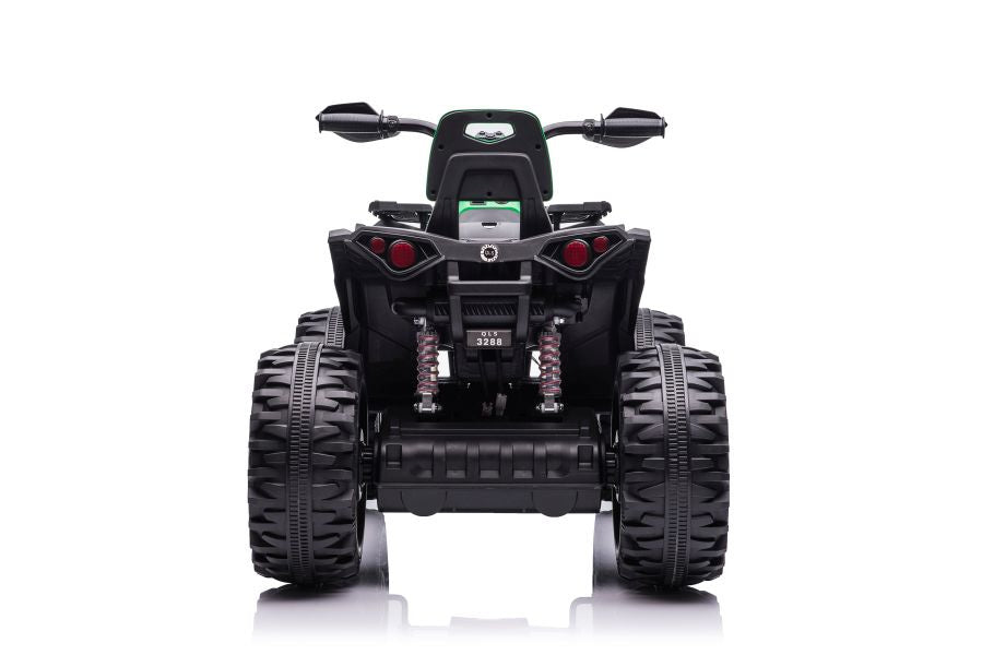 Elektrinis važiuojamas keturratis QLS-3288, žalias