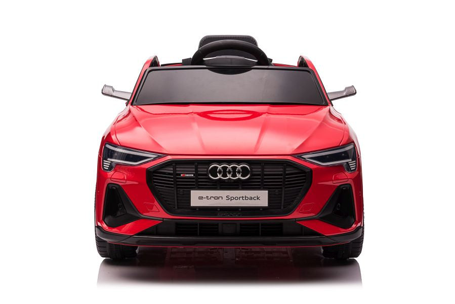Elektrinis važiuojamas automobilis Audi E-Tron QLS-6688, raudonas
