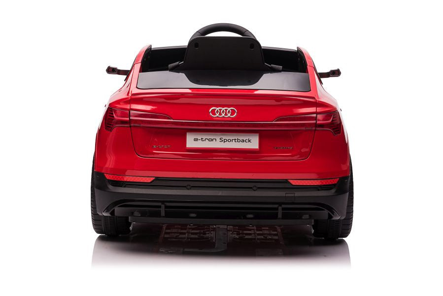 Elektrinis važiuojamas automobilis Audi E-Tron QLS-6688, raudonas