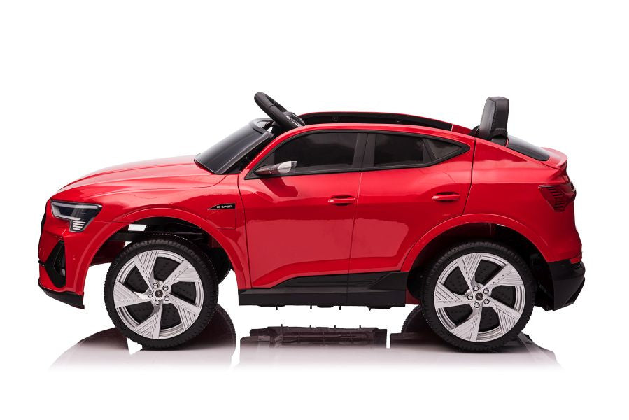 Elektrinis važiuojamas automobilis Audi E-Tron QLS-6688, raudonas