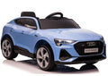 Elektrinis važiuojamas automobilis Audi E-Tron QLS-6688, mėlynas