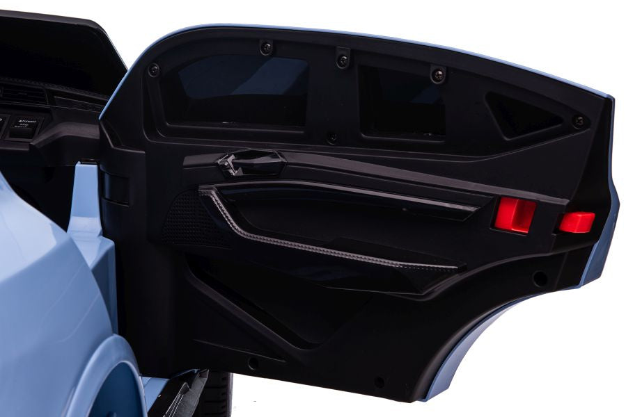 Elektrinis važiuojamas automobilis Audi E-Tron QLS-6688, mėlynas