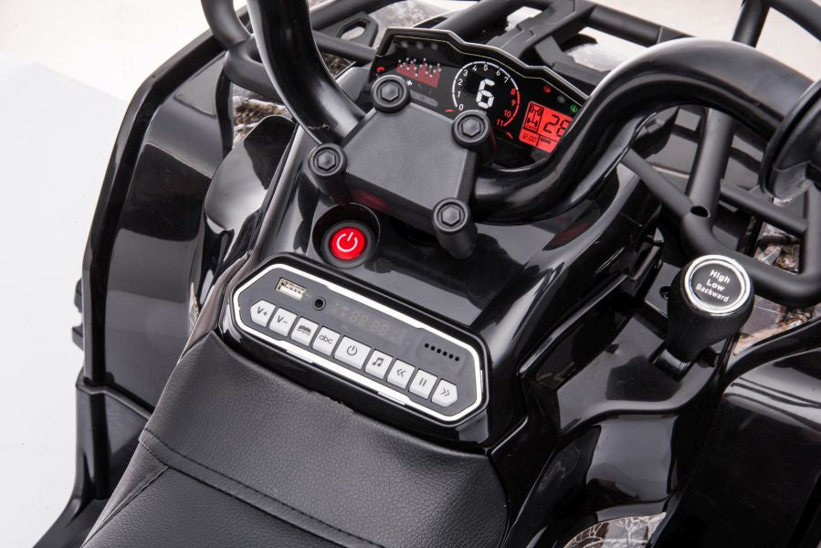 Elektrinis važiuojamas keturratis Madman JS009, juodas