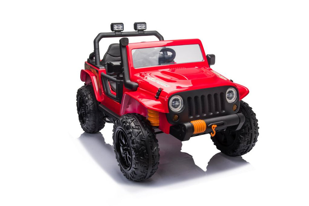 Elektrinis važiuojamas automobilis XB-1118, raudonas
