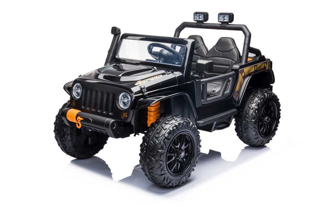 Elektrinis važiuojamas automobilis XB-1118, juodas
