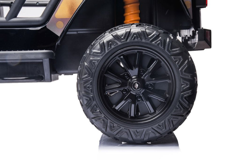 Elektrinis važiuojamas automobilis XB-1118, juodas