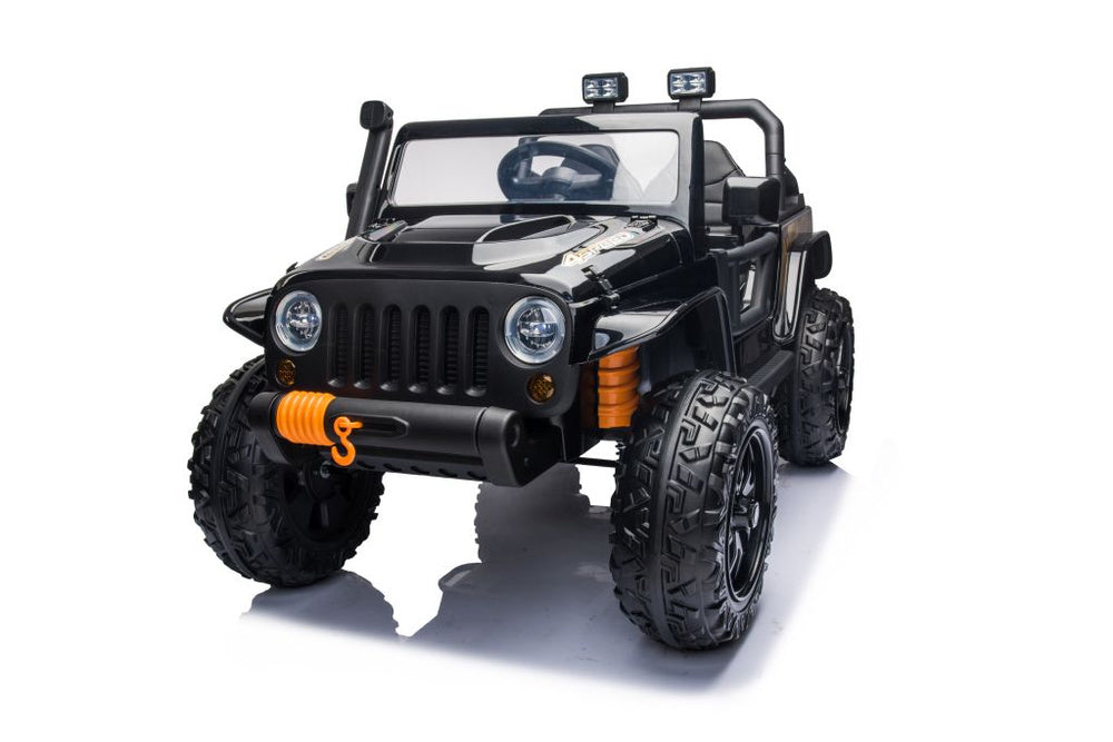 Elektrinis važiuojamas automobilis XB-1118, juodas