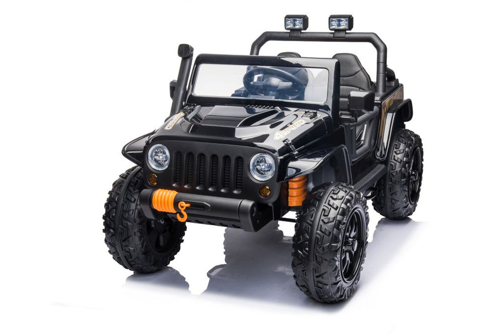 Elektrinis važiuojamas automobilis XB-1118, juodas