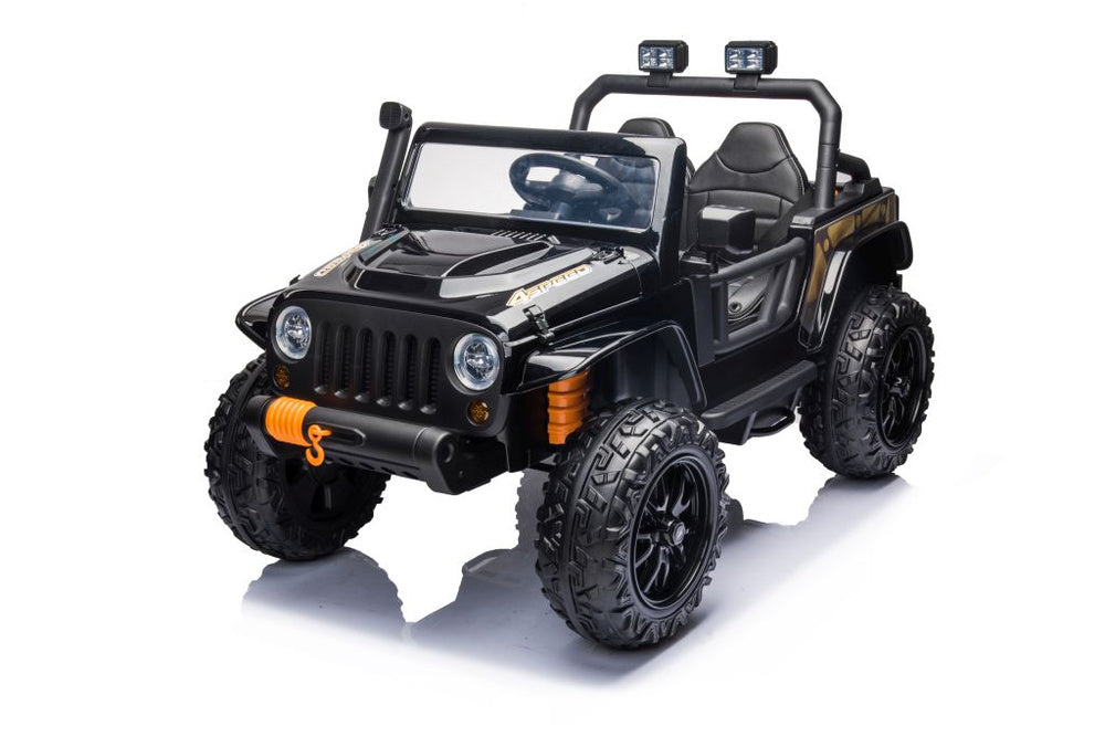 Elektrinis važiuojamas automobilis XB-1118, juodas