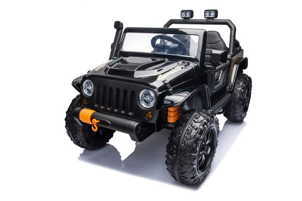 Elektrinis važiuojamas automobilis XB-1118, juodas