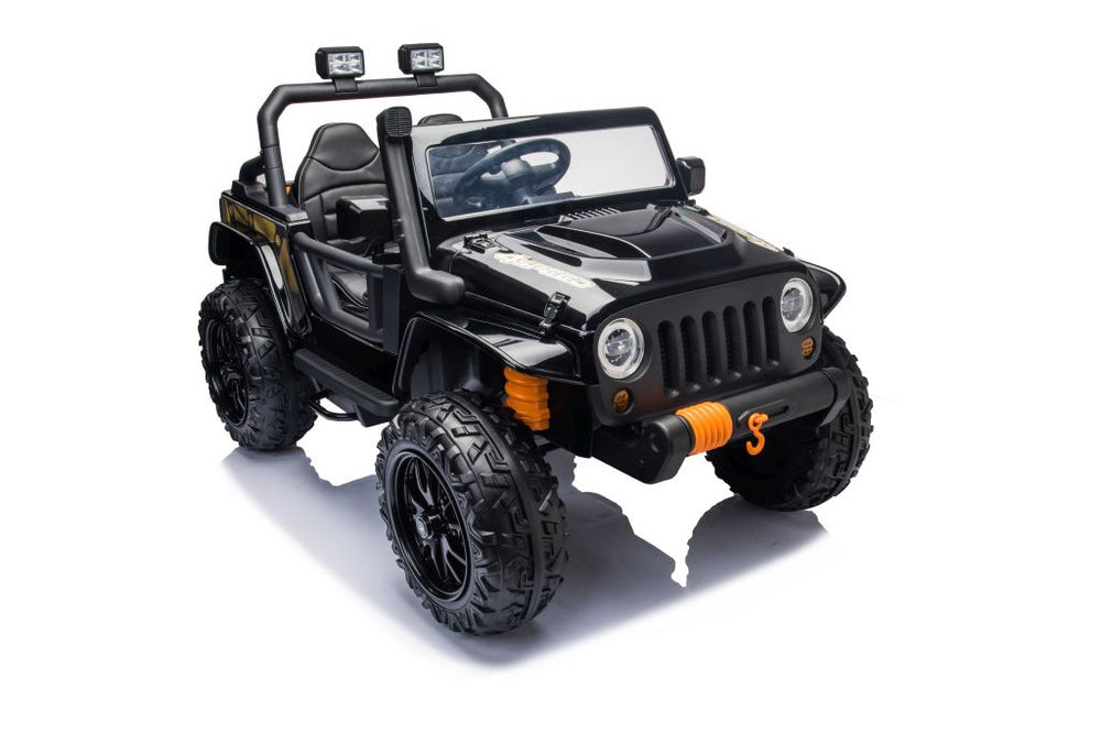 Elektrinis važiuojamas automobilis XB-1118, juodas