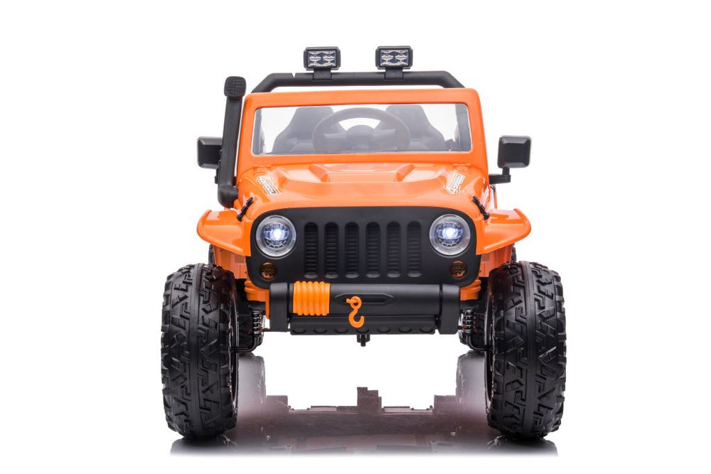 Elektrinis važiuojamas automobilis XB-1118, oranžinis