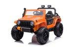 Elektrinis važiuojamas automobilis XB-1118, oranžinis