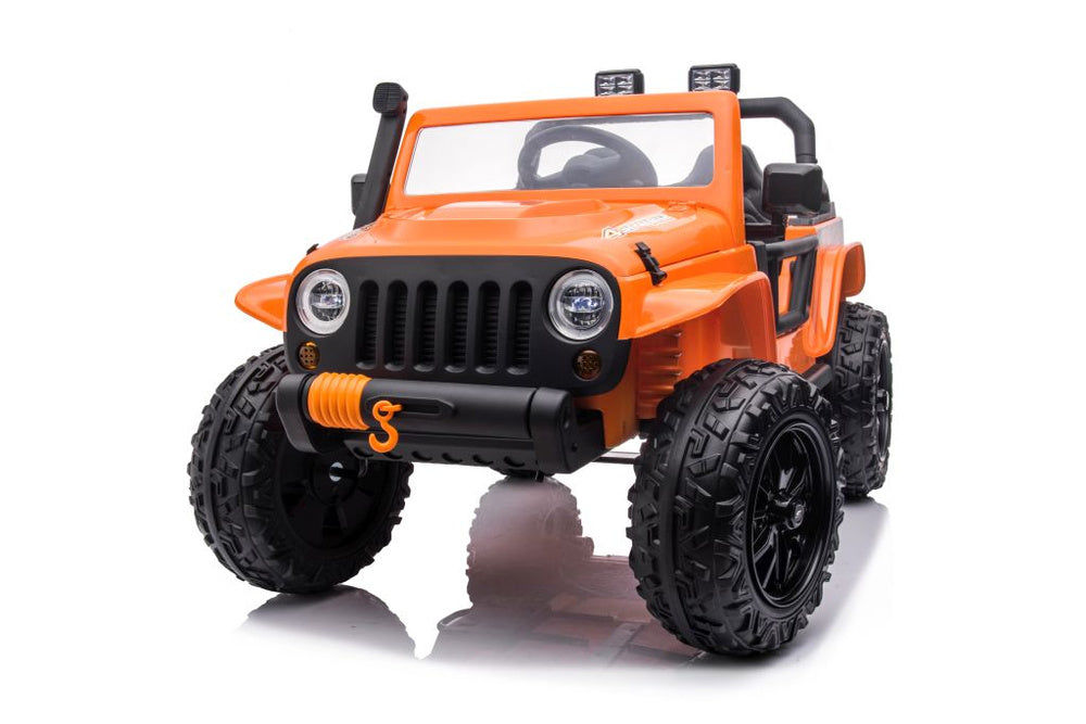Elektrinis važiuojamas automobilis XB-1118, oranžinis
