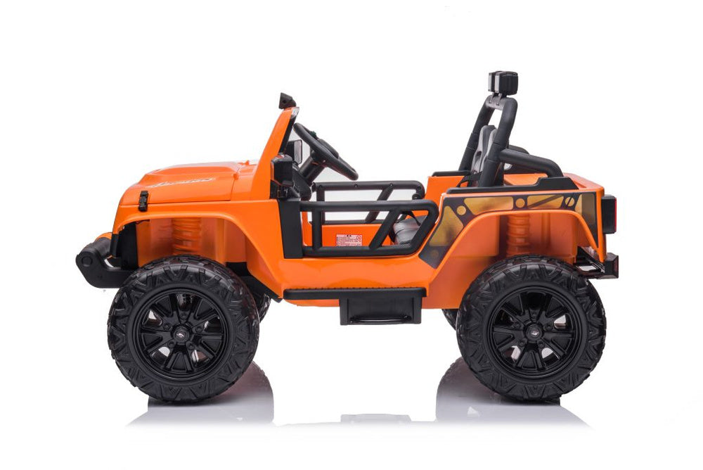 Elektrinis važiuojamas automobilis XB-1118, oranžinis