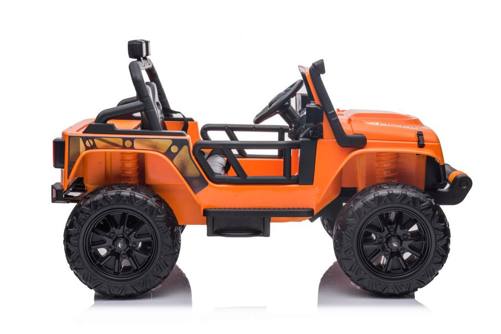 Elektrinis važiuojamas automobilis XB-1118, oranžinis