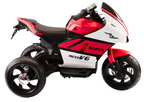 Elektrinis vaikiškas motociklas, raudonas
