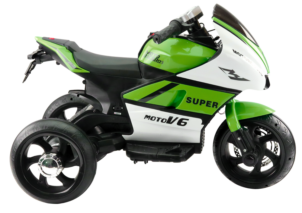 Elektrinis vaikiškas motociklas HT-5188, žalias