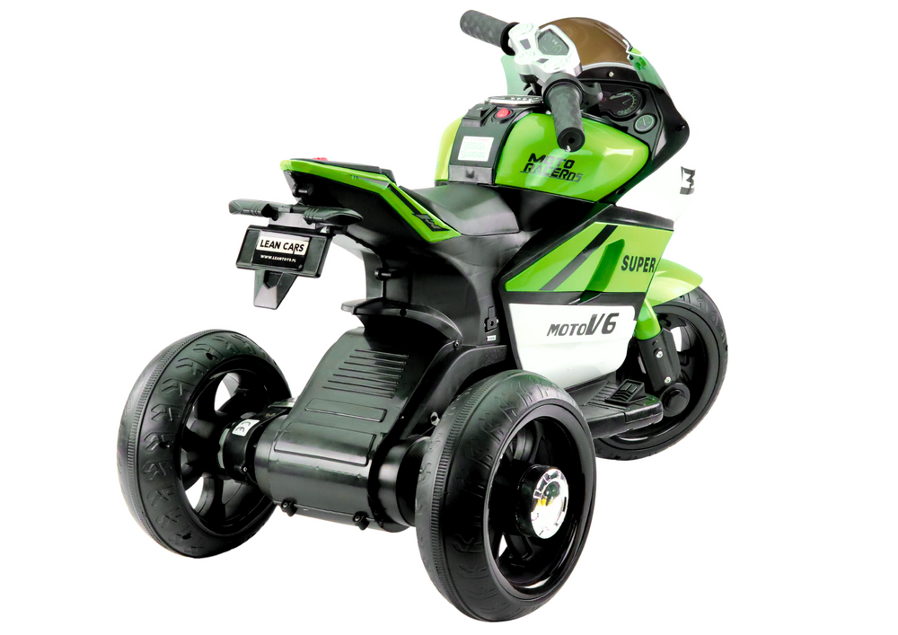Elektrinis vaikiškas motociklas HT-5188, žalias