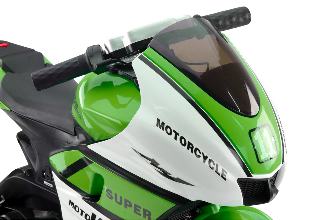 Elektrinis vaikiškas motociklas HT-5188, žalias