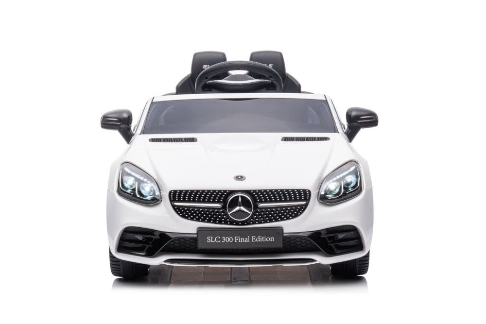Elektrinis važiuojamas automobilis Mercedes SLC 300, baltas