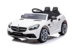Elektrinis važiuojamas automobilis Mercedes SLC 300, baltas