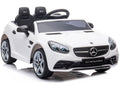 Elektrinis važiuojamas automobilis Mercedes SLC 300, baltas