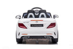 Elektrinis važiuojamas automobilis Mercedes SLC 300, baltas