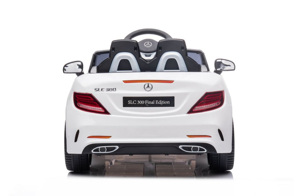 Elektrinis važiuojamas automobilis Mercedes SLC 300, baltas